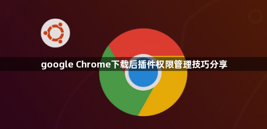 google Chrome下载后插件权限管理技巧分享1