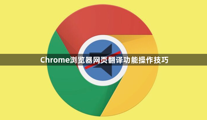 Chrome浏览器网页翻译功能操作技巧1