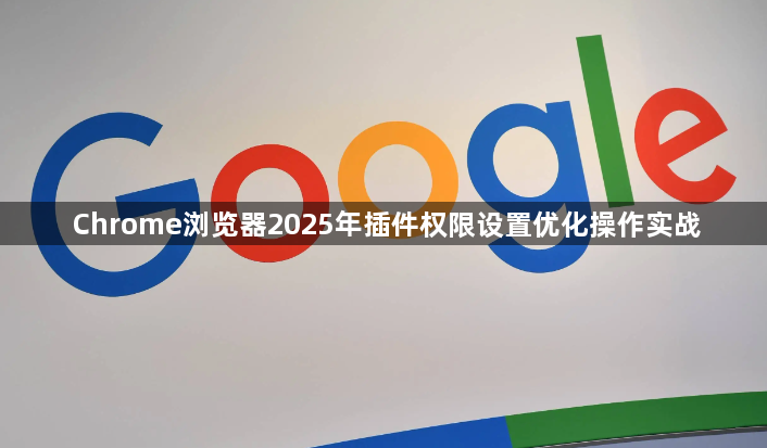 Chrome浏览器2025年插件权限设置优化操作实战1