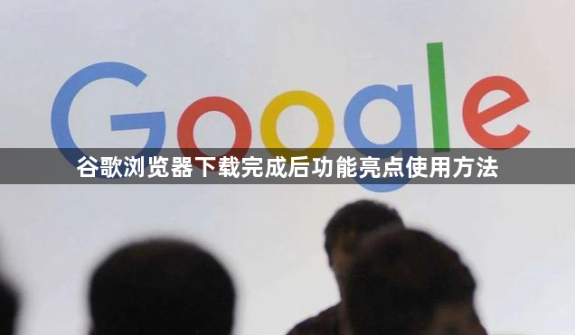 谷歌浏览器下载完成后功能亮点使用方法1