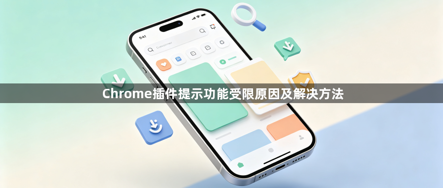 Chrome插件提示功能受限原因及解决方法1
