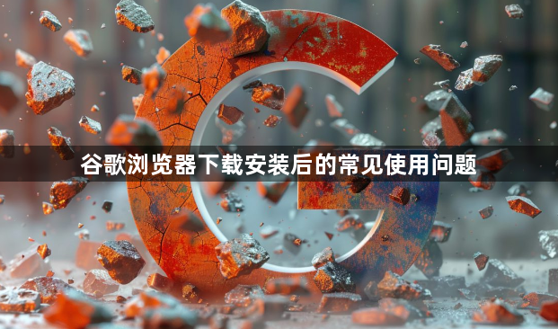 谷歌浏览器下载安装后的常见使用问题1