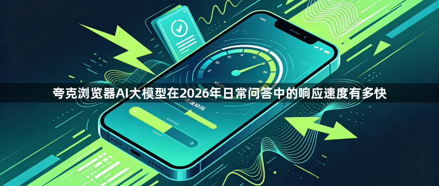 夸克浏览器AI大模型在2026年日常问答中的响应速度有多快1