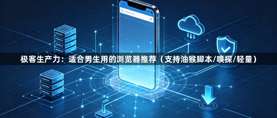 极客生产力:适合男生用的浏览器推荐(支持油猴脚本/嗅探/轻量)1