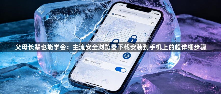 父母长辈也能学会:主流安全浏览器下载安装到手机上的超详细步骤1