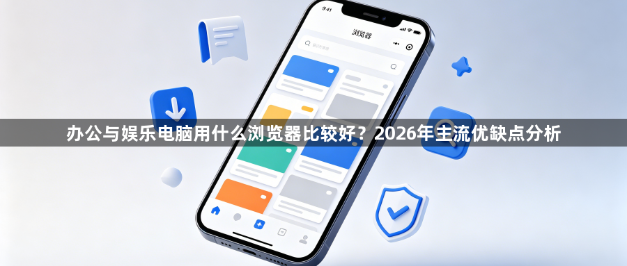 办公与娱乐电脑用什么浏览器比较好？2026年主流优缺点分析1