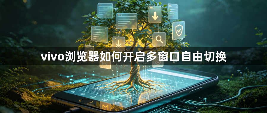 vivo浏览器如何开启多窗口自由切换1