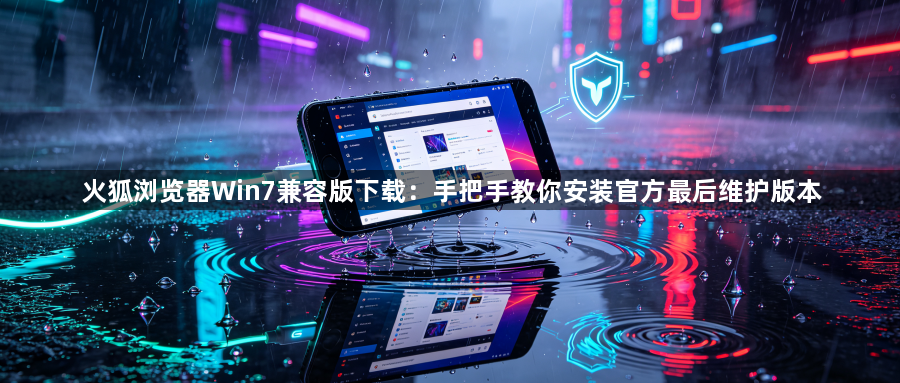 火狐浏览器Win7兼容版下载：手把手教你安装官方最后维护版本1