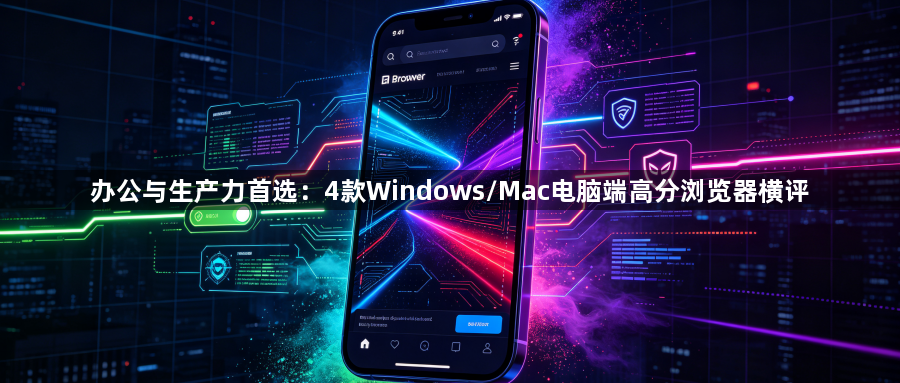 办公与生产力首选:4款Windows/Mac电脑端高分浏览器横评1