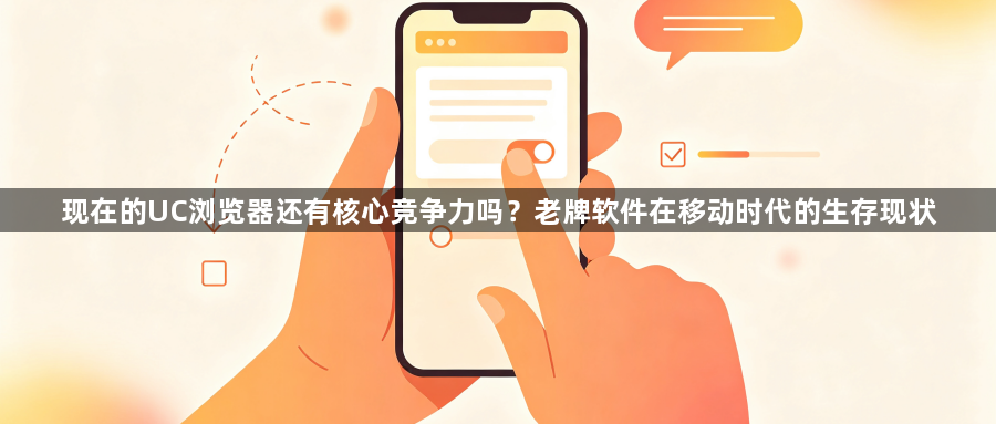 现在的UC浏览器还有核心竞争力吗?老牌软件在移动时代的生存现状1