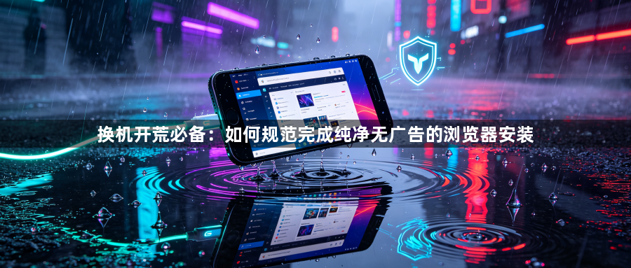 换机开荒必备:如何规范完成纯净无广告的浏览器安装1