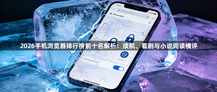2026手机浏览器排行榜前十名解析:续航、看剧与小说阅读横评1
