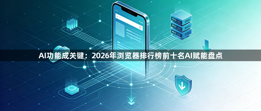 AI功能成关键:2026年浏览器排行榜前十名AI赋能盘点1