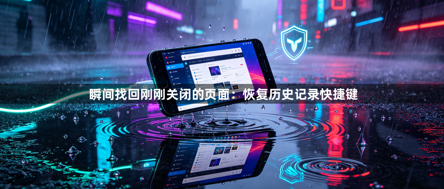 瞬间找回刚刚关闭的页面：恢复历史记录快捷键1