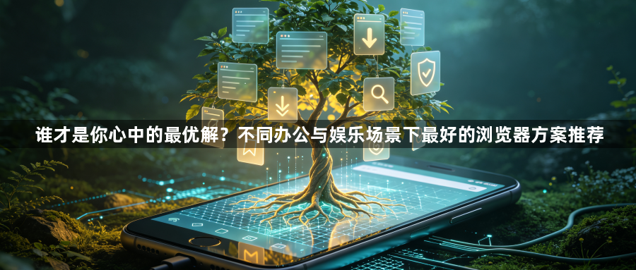 谁才是你心中的最优解?不同办公与娱乐场景下最好的浏览器方案推荐1