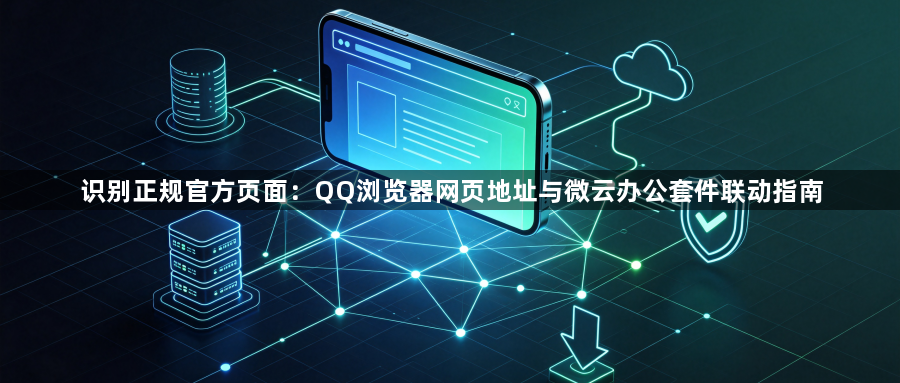 识别正规官方页面:QQ浏览器网页地址与微云办公套件联动指南1