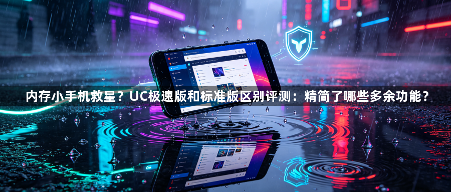 内存小手机救星？UC极速版和标准版区别评测：精简了哪些多余功能？1